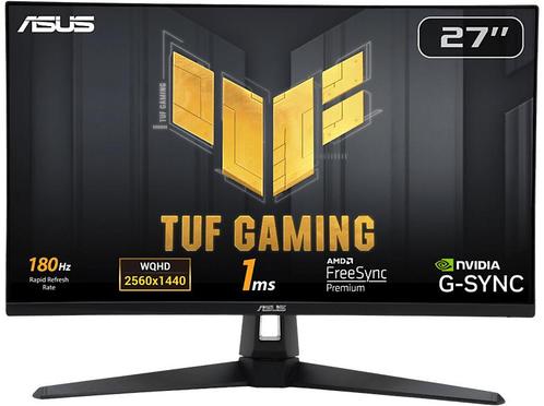 Asus - QHD Gaming Monitor - 27 inch, Computers en Software, Monitoren, IPS, Nieuw, 1 tot 2 ms, Gaming, Quad HD (2K), 151 t/m 200 Hz