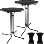 Statafel Eren inklapbaar met hoes 90x110cm - zwart, Set van, Verzenden, Nieuw