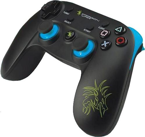 PS3 Controller - Zwart - DragonWar Dragon Shock Ultimate PS3, Spelcomputers en Games, Spelcomputers | Sony PlayStation Consoles | Accessoires