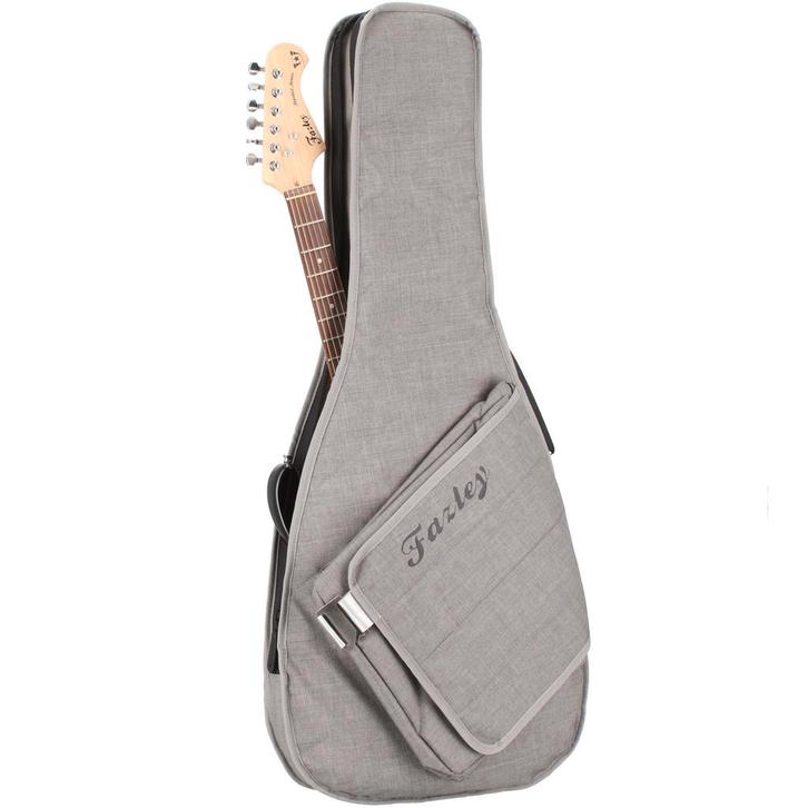 Fazley Carrier P4EG Pro gigbag voor elektrische gitaar grijs, Muziek en Instrumenten, Behuizingen en Koffers, Verzenden