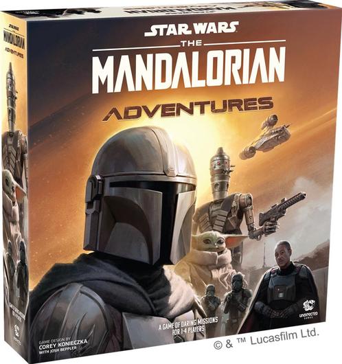 Star Wars - The Mandalorian Adventures | Unexpected Games -, Hobby en Vrije tijd, Gezelschapsspellen | Bordspellen, Nieuw, Verzenden