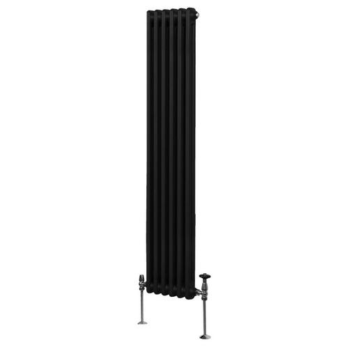 Traditionele 2-kolomsradiator - 1800 x 292 mm - Zwart, Doe-het-zelf en Verbouw, Verwarming en Radiatoren, Verzenden