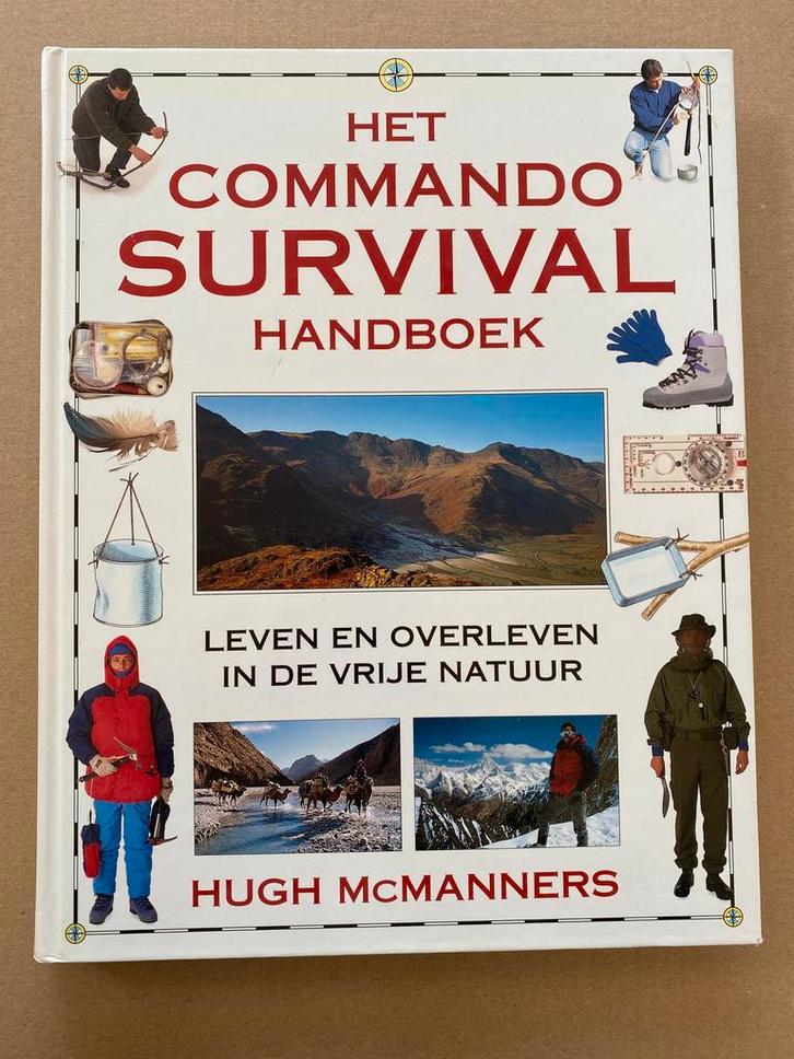 Het Commando Survival Handboek - Leven en Overleven, Verzamelen, Militaria | Algemeen, Boek of Tijdschrift, Verzenden
