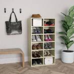 vidaXL Schoenenrek 54x34x100,5 cm bewerkt hout sonoma, Huis en Inrichting, Verzenden, Nieuw