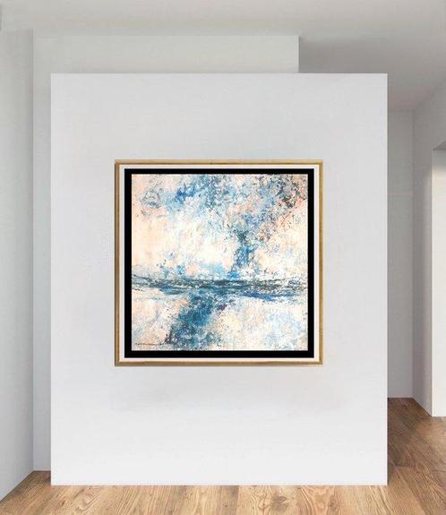 Dam Domido (1959) - Wilde seascape - ONE OF A KIND HAND, Antiek en Kunst, Kunst | Schilderijen | Modern