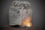 Shabby linnen doek Magnolia tak, Huis en Inrichting, Woonaccessoires | Overige, Ophalen of Verzenden, Nieuw