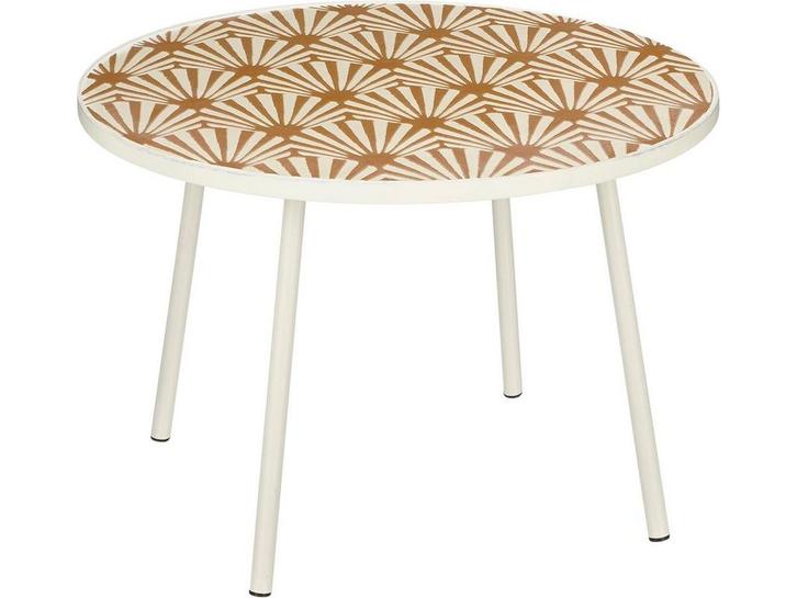 Mica Decorations Odile - Bijzettafel voor Buiten - H38 x Ø58, Huis en Inrichting, Tafels | Bijzettafels, Nieuw, Verzenden