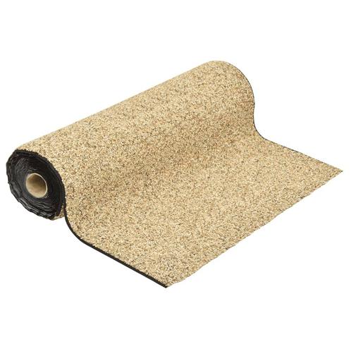 vidaXL Grindfolie 400x100 cm natuurlijk zandkleurig, Tuin en Terras, Waterpartijen en Fonteinen, Nieuw, Verzenden