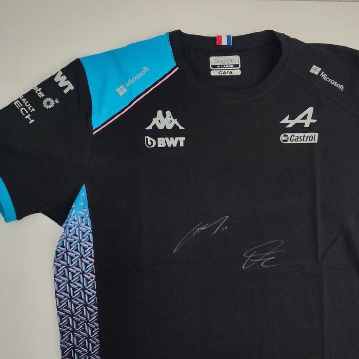 Alpine - Gasly + Colapinto - 2024 - T-shirt, Verzamelen, Automerken, Motoren en Formule 1