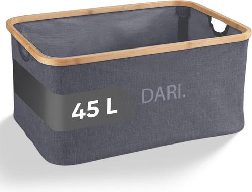 DARI. Opvouwbare Wasmand 45L – Heupwasmand – Wasmanden –, Huis en Inrichting, Woonaccessoires | Schalen en Manden, Zo goed als nieuw