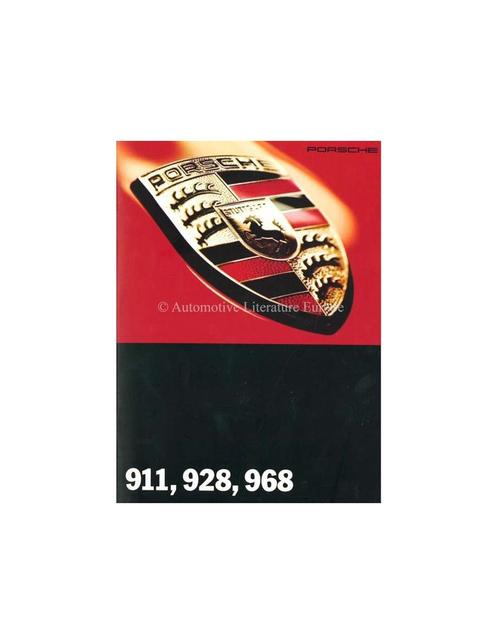 1995 PORSCHE PROGRAMMA BROCHURE DUITS, Boeken, Auto's | Folders en Tijdschriften, Porsche