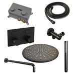 Brauer Black Carving Thermostatische Regendoucheset Inbouw -, Ophalen of Verzenden, Nieuw