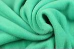 Fleece stof - Turquoise - Per 10 meter, Hobby en Vrije tijd, Stoffen en Lappen, Overige kleuren, 120 cm of meer, Ophalen of Verzenden