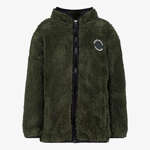 Unsigned jongens teddy vest donkergroen maat 92, Kleding | Dames, Truien en Vesten, Nieuw, Verzenden
