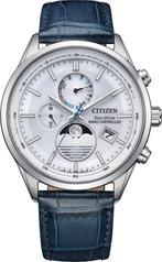 Citizen BY1030-09A Radio Controlled Moon Phase horloge, Staal, Verzenden, Nieuw, Polshorloge