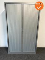 Roldeurkast - Basic - 195x120x45 - Zilvergrijs met zilvergri, Werkplek, Ophalen of Verzenden, Gebruikt, Kast