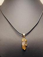 Citrien edelstenen hanger, Sieraden, Tassen en Uiterlijk, Edelstenen, Verzenden, Nieuw