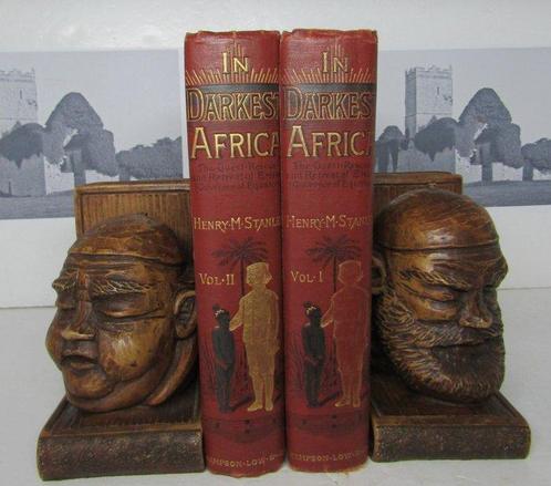 Henry M. Stanley - In Darkest Africa or The Quest, Rescue, Antiek en Kunst, Antiek | Boeken en Bijbels