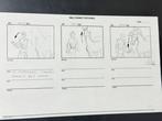 Walt Disney - Productie storyboardpagina met de hand, Nieuw