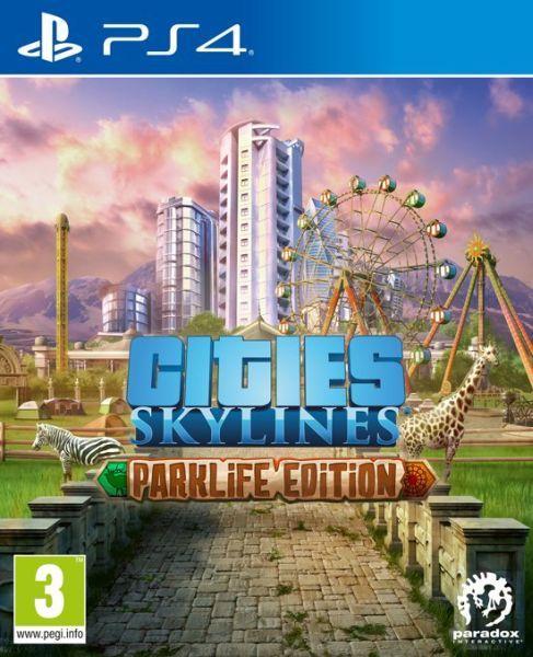 Cities Skylines-Parklife Edition (PlayStation 4) Gebruikt, Spelcomputers en Games, Games | Sony PlayStation 4, Zo goed als nieuw