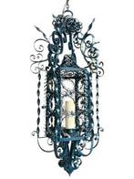 Wrought Iron Lantern - Plafondlamp - IJzer, Metaal
