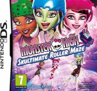 Monster High Skultimate Roller Maze (DS Games), Spelcomputers en Games, Games | Nintendo DS, Zo goed als nieuw, Ophalen of Verzenden