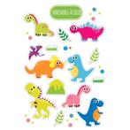 Stickers - Dinosaursussen Felgekleurd Cartoon - Scrapbook Ho, Nieuw, Ophalen of Verzenden