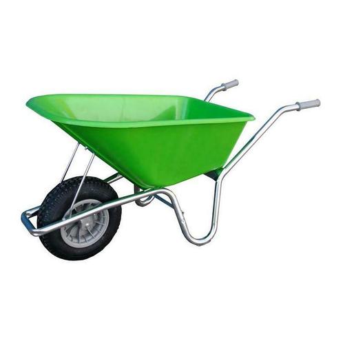Kruiwagens Tuin Kruiwagen 100L Kunststof Limegroen (doos..., Doe-het-zelf en Verbouw, Transportwagens, Nieuw, Ophalen of Verzenden