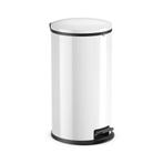 Hailo Pure L pedaalemmer 25l - wit, Huis en Inrichting, Woonaccessoires | Prullenbakken, Verzenden, Nieuw