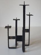 Kandelaar - Smeedijzer - Project in brutalistische stijl