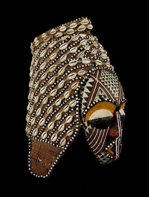 Ngaady Masker - Kuba - DR Congo, Antiek en Kunst, Kunst | Niet-Westerse kunst