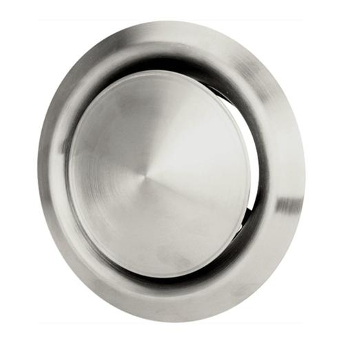 DEC RVS toevoer/afvoer ventilatie ventiel met klemveren Ø, Doe-het-zelf en Verbouw, Ventilatie en Afzuiging, Ophalen of Verzenden