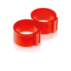 Pluimvee ring 6 mm rood, Dieren en Toebehoren, Ophalen of Verzenden, Nieuw