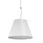 Luceplan Costanza Hanglamp, lampenkap wit - ø¸70 cm - vast, Nieuw, Verzenden
