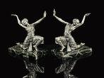 Enrique Molins Balleste (attr.) - Boekensteunen (2) -