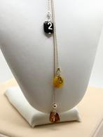 RARO! Ambra Baltica Argento 925 - Tricolore - Exclusieve