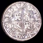 Spanje. Felipe V. Real Acuñado en la ceca de Madrid en el