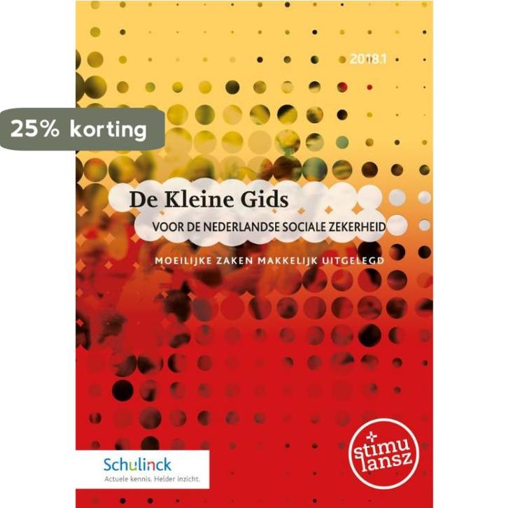 De Kleine Gids voor de Nederlandse sociale zekerheid 2018.1, Boeken, Wetenschap, Zo goed als nieuw, Verzenden