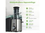 KitchenBrothers Sapcentrifuge - Juicer - 800W 1,1L, Verzenden, Nieuw