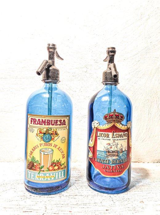 Sifon - Twee vintage sifons, Antiek en Kunst, Kunst | Designobjecten