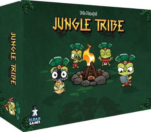 Jungle Tribe - Bordspel | Cloak Games - Dobbelspellen, Hobby en Vrije tijd, Gezelschapsspellen | Bordspellen, Nieuw, Verzenden