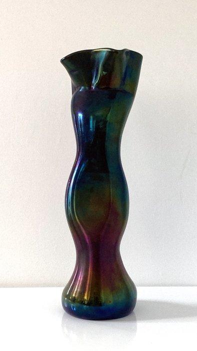 Venini - Fulvio Bianconi - Vaas - Donna - Muranoglas,, Antiek en Kunst, Antiek | Glas en Kristal