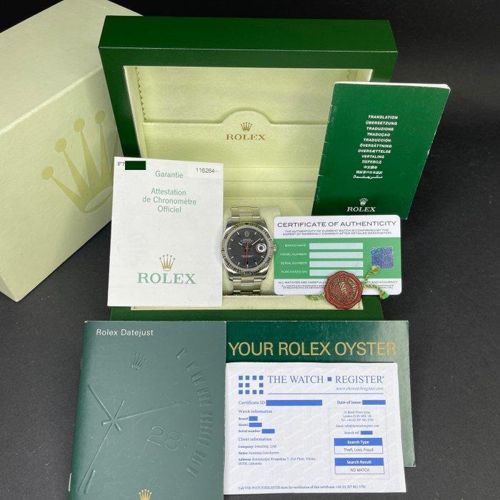 Rolex - Datejust Turn-O-Graph - 116264 - Unisex - 2004, Sieraden, Tassen en Uiterlijk, Horloges | Heren