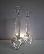 Val Saint Lambert - Kandelaar Sacré Cœur de Jésus et Marie, Antiek en Kunst, Antiek | Glas en Kristal