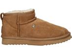 Warmbat Durack - Dames Suede Laarzen - Maat 39 - Cognac, Verzenden, Zo goed als nieuw