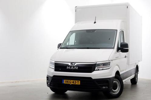 MAN eTGE 100% Elektrische bakwagen met deuren 04-2021, Auto's, Bestelauto's, Dealer onderhouden, Lease, Automaat, Financial lease