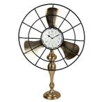 Table Clock 46x18x70cm Fan, Huis en Inrichting, Woonaccessoires | Klokken, Nieuw, Ophalen of Verzenden