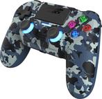 DragonShock - MIZAR BT - Draadloze Controller Blauw Camo -, Spelcomputers en Games, Verzenden, Nieuw