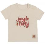 T-shirt Jungle Party (off-white), Kinderen en Baby's, Babykleding | Maat 62, Nieuw, Meisje, Frogs and Dogs, Verzenden