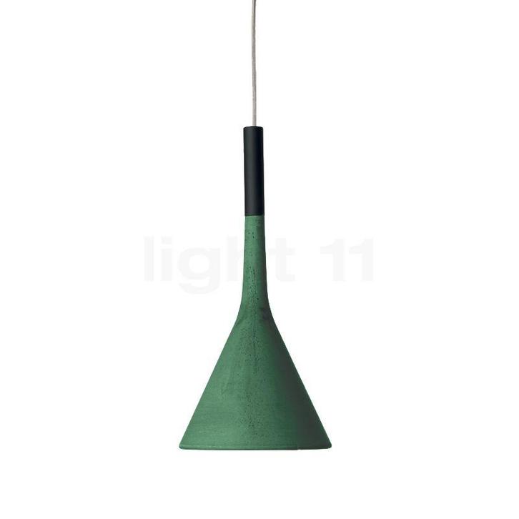 Foscarini Aplomb Hanglamp, groen - ø¸17 cm (Hanglampen), Huis en Inrichting, Lampen | Hanglampen, Nieuw, Verzenden